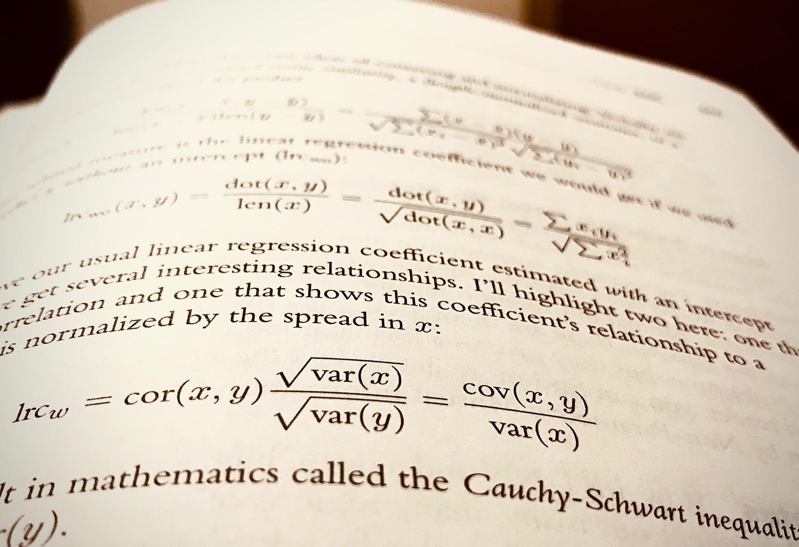 Machine Learning with Python for Everyone - Equations