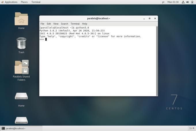 How to install the current Python version on CentOS Linux 7