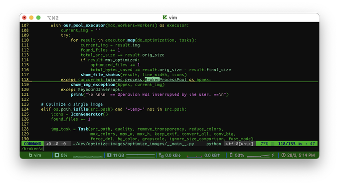 Searching and replacing text on long files with Vim