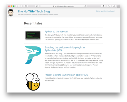The No Title® Tech Blog